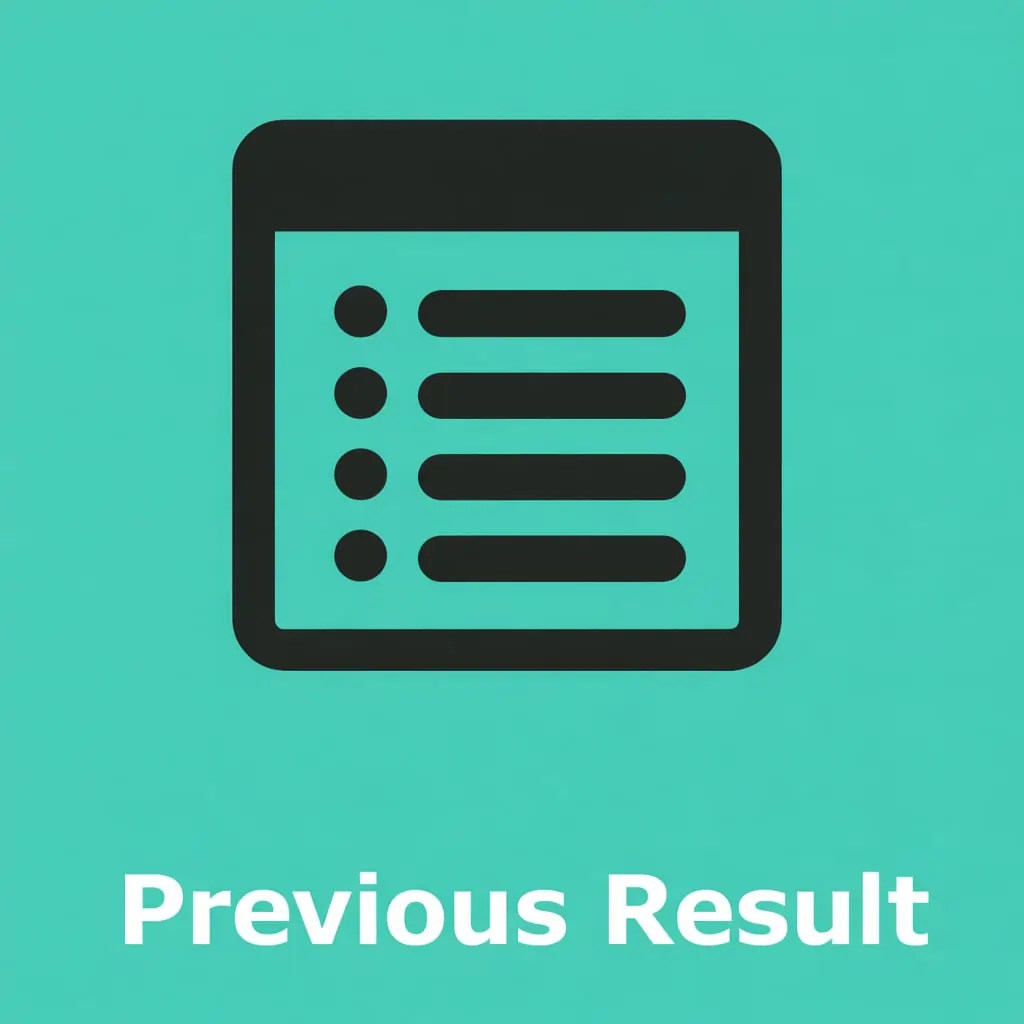 Previous Result Teer Previous Results